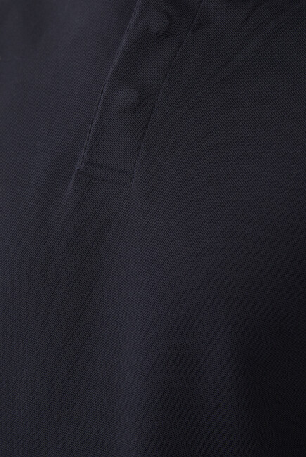 Logo-Band Cotton Piqué Polo Shirt